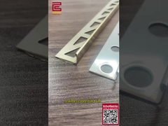 सजावटी धातु बाहरी कोने ट्रिम किनारे टाइल ट्रिम साइडिंग के लिए