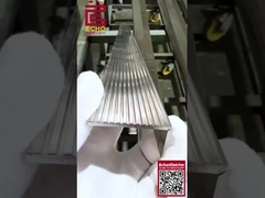 गैर फिसलन सीढ़ी नाक ट्रिम स्टेनलेस स्टील टाइल सीढ़ी किनारे ट्रिम संक्षारण प्रतिरोधी