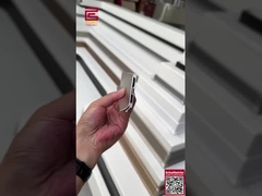 लचीला स्कर्टिंग बोर्ड प्रोफाइल बेसबोर्ड मोल्डिंग कवर 4 इंच आंतरिक दीवारों के लिए