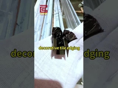 स्टेनलेस स्टील ग्लास चैनल ट्रिम ∙ 0 गैप प्रेसिजन + रस्टप्रूफ ∙ सुरक्षित शॉवर दरवाजे और डिस्प्ले!