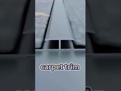 लचीला लेमिनेट टू कार्पेट ट्रिम मेटल जॉइनर ट्रांजिशन स्ट्रिप 3 मीटर