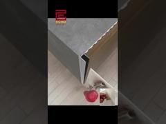 आवासीय एल्यूमीनियम एलईडी एक्सट्रूज़न छिपा हुआ एलईडी कोव लाइटिंग प्रोफाइल 2m