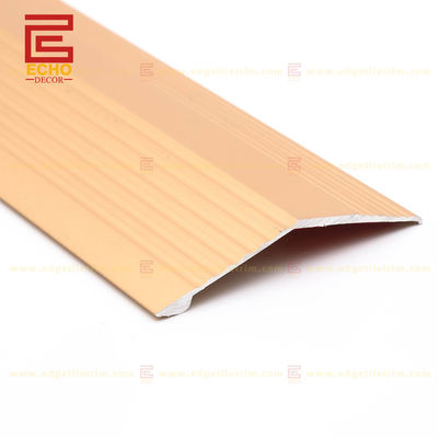 धातु के फर्श संक्रमण स्ट्रिप्स थ्रेसहोल्ड स्ट्रिप्स अलग -अलग फर्श के स्तर के लिए