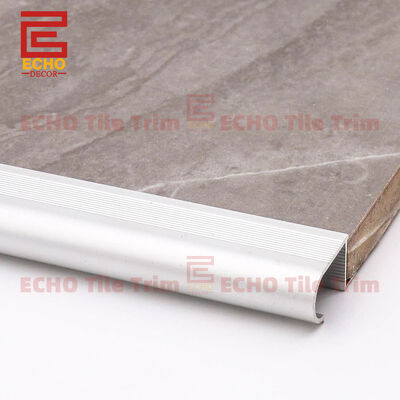 Non Slip Bull Nose Aluminium Stair Nosing Trim Piece For Tiles
