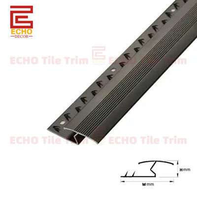 black laminate threshold z bar Carpet Trim strip 